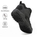 Mens Black Anti Slip Waterproof Winter Working Safety Boots